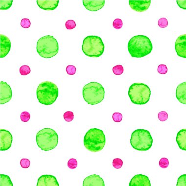 Sorunsuz suluboya nokta deseni