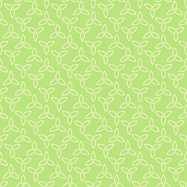 Groene Keltische stijl naadloze patroon — Stockvector