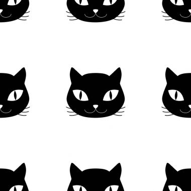 Kedi kafaları Seamless Modeli