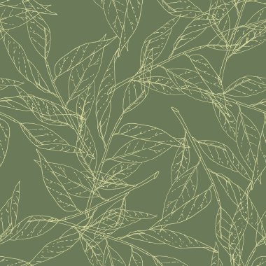 Ağaç dalı seamless modeli