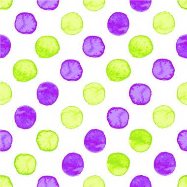 Sorunsuz suluboya nokta deseni