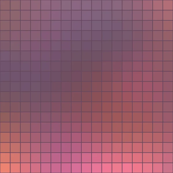Čtvercové pozadí abstraktní mozaiky — Stockový vektor