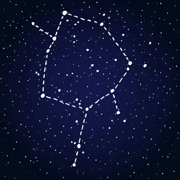 Созвездие Зодиака — стоковый вектор