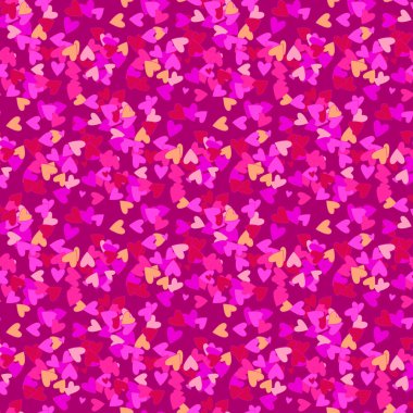 Sevgililer günü kalpleri seamless modeli