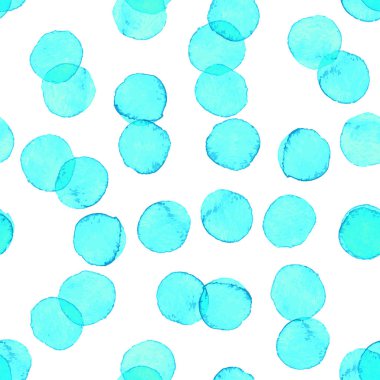 Sorunsuz suluboya nokta deseni