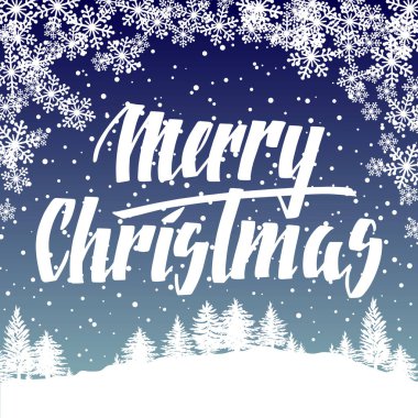 El yazısı Noel tebrik, modern kaligrafi yazı