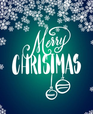 El yazısı Noel tebrik, modern kaligrafi yazı