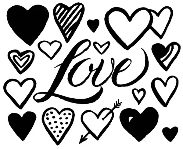 Valentine coeur collection — Image vectorielle