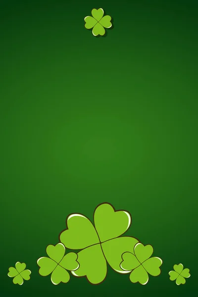 Saint Patrick 's Day Frame Hintergrund — Stockvektor