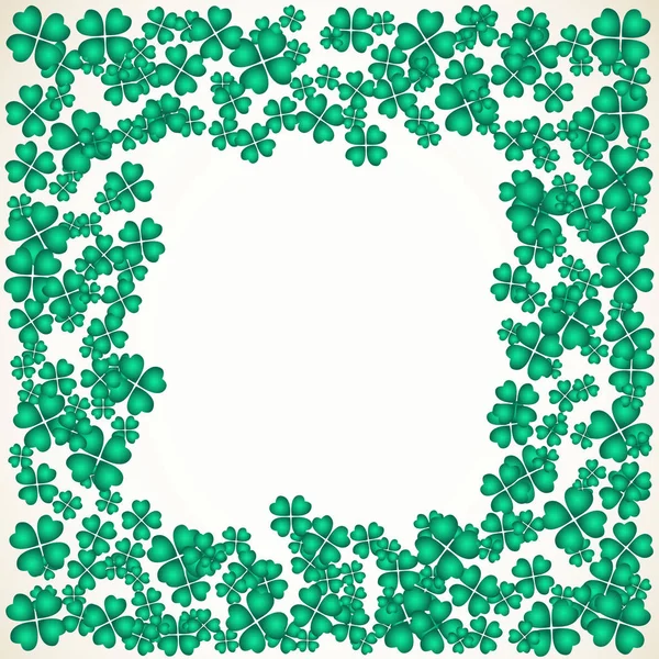 Saint Patrick 's Day Frame Hintergrund — Stockvektor