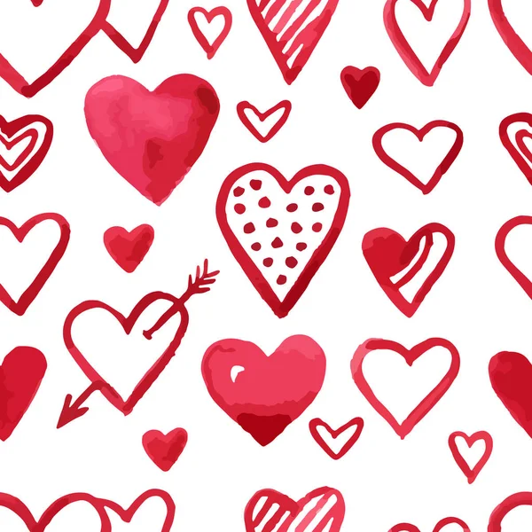Sevgililer Günü kalp modeli — Stok Vektör