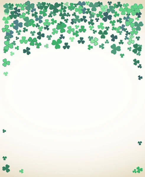 Saint Patrick's Day frame achtergrond — Stockvector