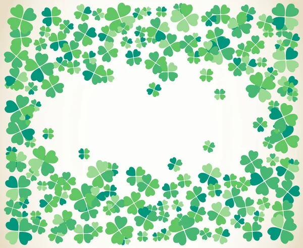 Saint Patrick's Day frame achtergrond — Stockvector