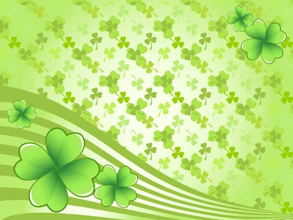 Achtergrond Saint Patrick 's Day — Stockvector