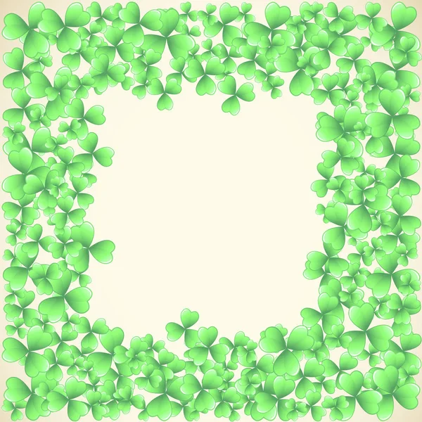 Saint Patrick's Day frame achtergrond — Stockvector