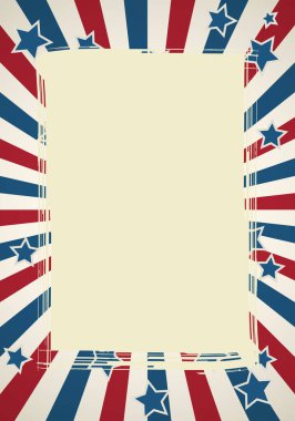 Amerikan bayrağı vatansever arka plan