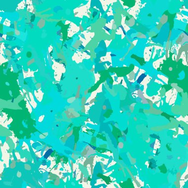 Funky soyut renk boya kesintisiz desen sıçraması