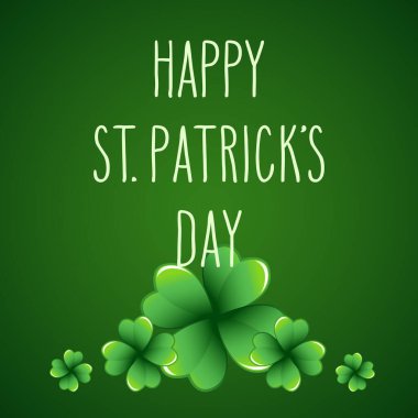 El yazısıyla Aziz Patrick Günü tebrikleri.
