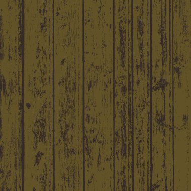 Grunge ahşabı kare dokusunu kaplar. Vektör çizimi koyu kahverengi arka plan. Doğal kırsal sıkıntı arkaplanı.