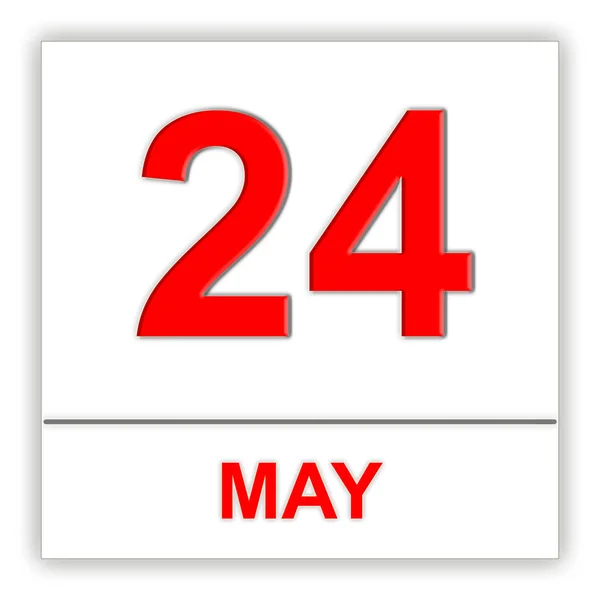 24 мая. День в календаре . — стоковое фото