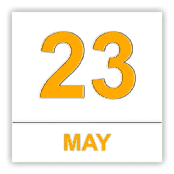 23 Μαΐου. ημέρα στο ημερολόγιο. — Φωτογραφία Αρχείου