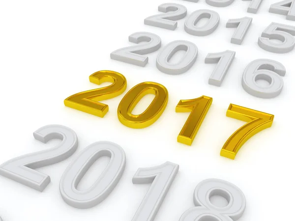 Boldog új évet 2017. — Stock Fotó