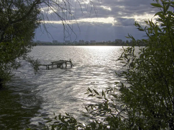 ドニエプル川の湾。キエフ. — ストック写真