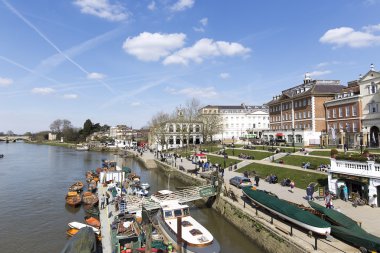 Richmond Upon Thames, İngiltere'de, 2 Nisan 2016: tarihsel Richm