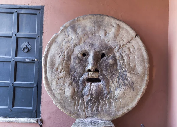 Bocca della Verita (The Mouth of Truth) — Stok fotoğraf