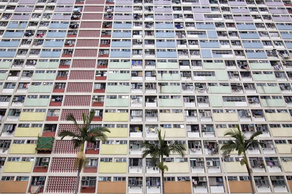 Choi Hung Estate w Hong Kongu — Zdjęcie stockowe