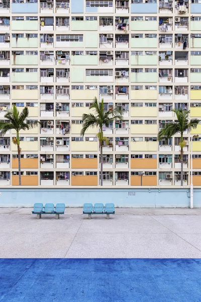 Choi Hung Estate w Hong Kongu — Zdjęcie stockowe