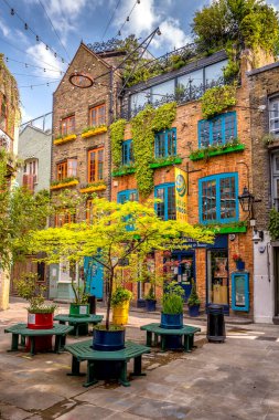 Neals Yard, Covent Garden Londra İngiltere