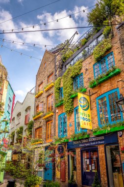 Neals Yard, Covent Garden Londra İngiltere