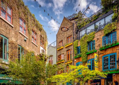 Neals Yard, Covent Garden Londra İngiltere