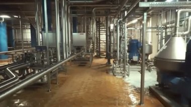 Büyük bira şirketi modern filtre sistemi