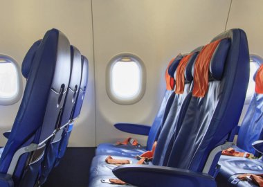 Aeroflot şirket, bir düzlemde sandalye