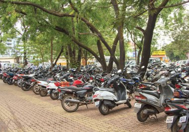 Park motorbykes için ödemek