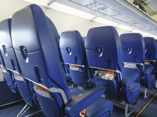 Chairs in the plane — Stock Photo, Image