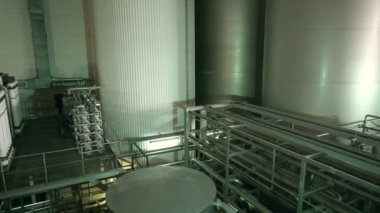 Büyük bira şirketi modern filtre sistemi