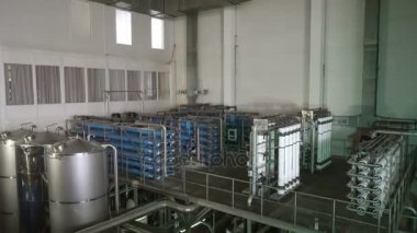 Büyük bira şirketi modern filtre sistemi
