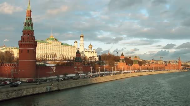 Vista Del Palacio Del Gran Kremlin — Vídeos de Stock