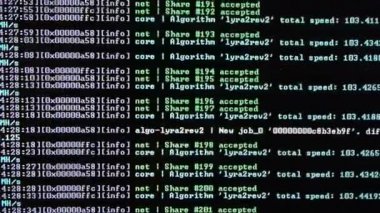 Araştırma süreci monitörde yakın çekim