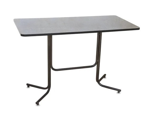 Tavolo da cucina isolato su sfondo bianco — Foto Stock