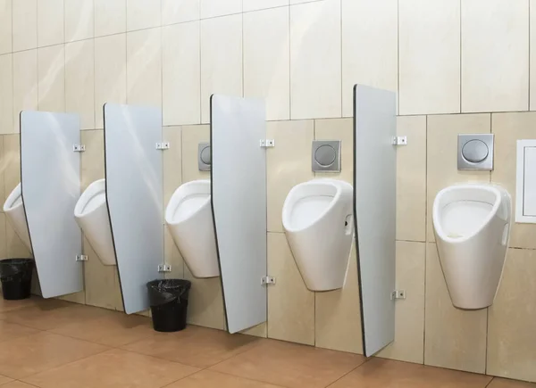 소변 기 행과 현대 화장실 인테리어 — 스톡 사진