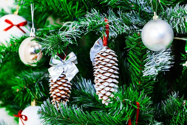 Christmas tree closeup — Stock Photo, Image