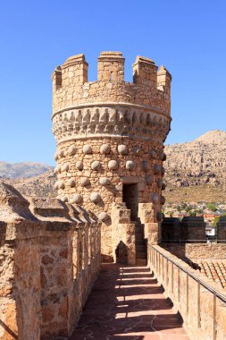 Kule Castle Manzanares el Real, İspanya