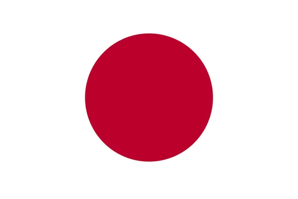 La Bandera de Japón — Foto de Stock