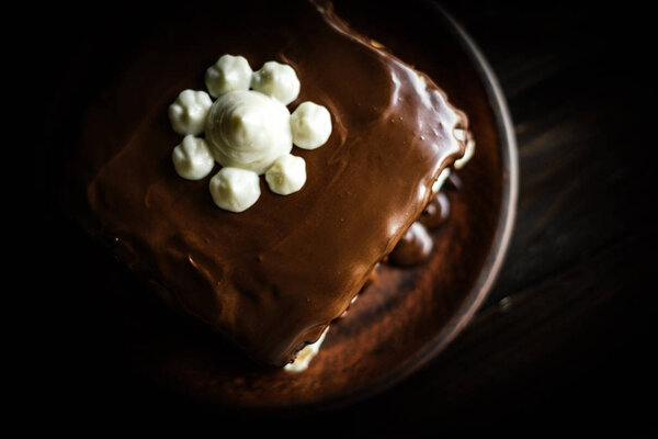 Delicious homemade  chocolate cake