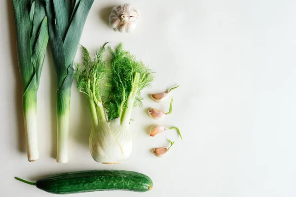 Συλλογή πράσινα λαχανικά — Φωτογραφία Αρχείου