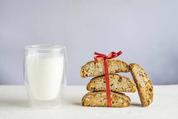 Deliciosas galletas de cantuccini — Foto de Stock